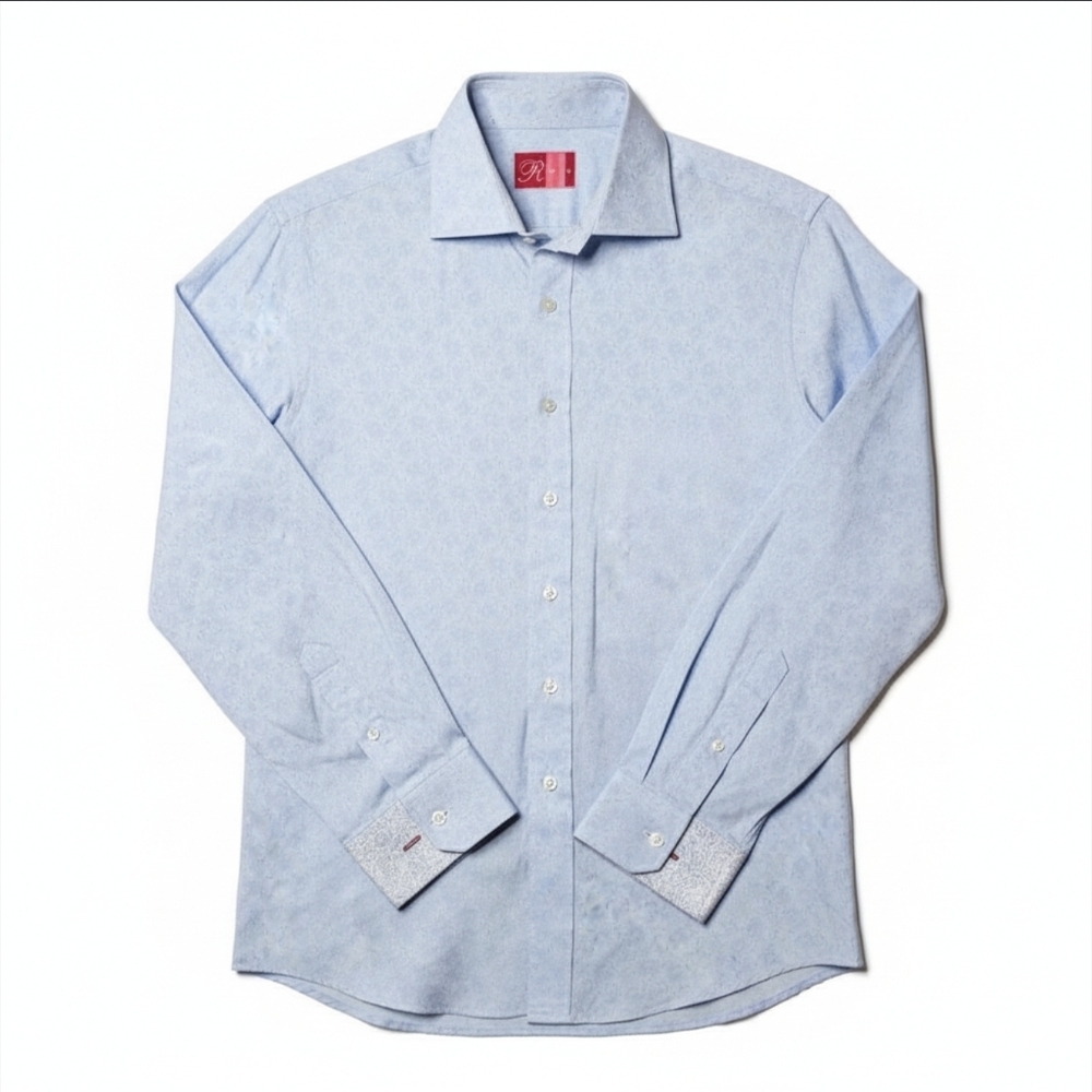 Rufus Floral Paisley Print Formal Button Down Shirt. Perfect!